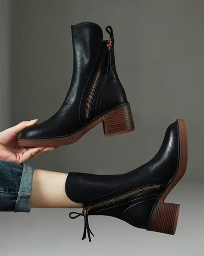 Grace™ | Stylish Ankle Boots with Heel