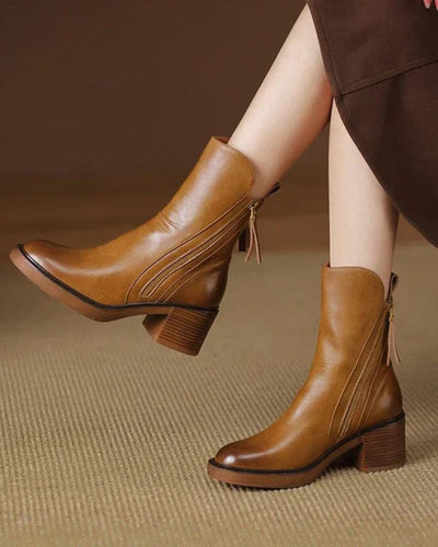 Grace™ | Stylish Ankle Boots with Heel