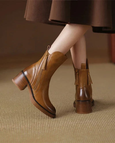Grace™ | Stylish Ankle Boots with Heel