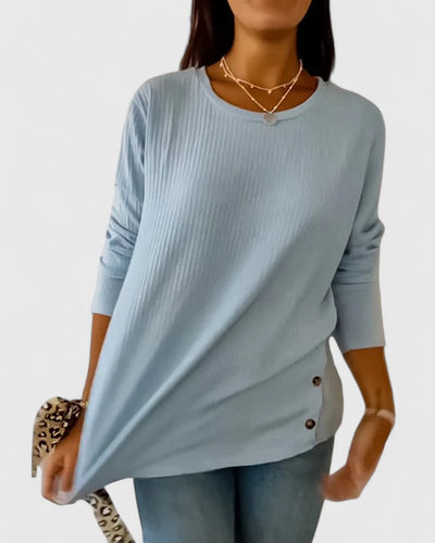 Clara | Elegant Crew Top