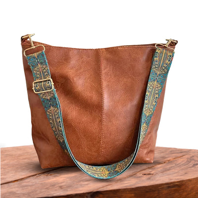 Greta - Vintage Leather Shoulder Bag