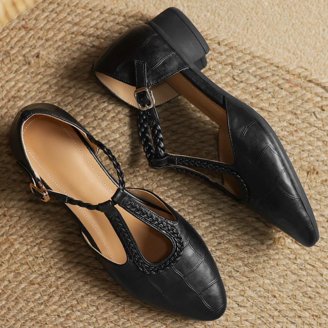 Sarah&Kate™| Kepa Leather Mary Janes