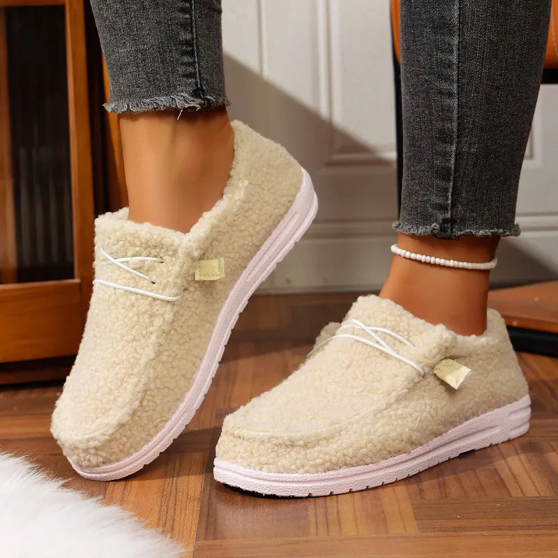 Sophia™ | Warm Teddy Slippers