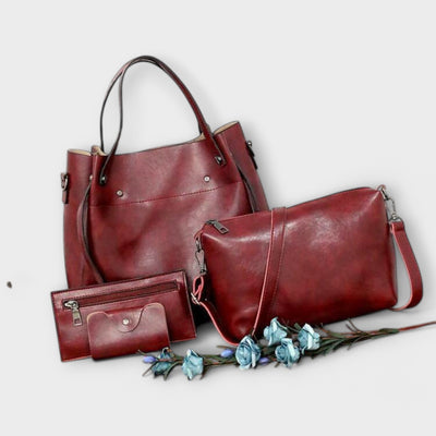 Azura - 4-Piece Vintage Bag Set
