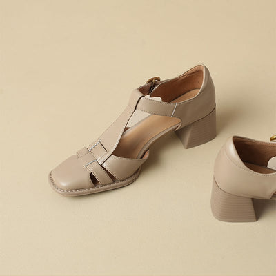 Clara | Square Toe Sandals