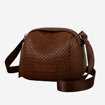 SVEA | Bodil – Shoulder Bag with Woven Pattern