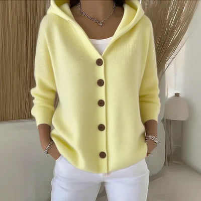 Sophia™ | Trendy Knit Cardigan with Hood