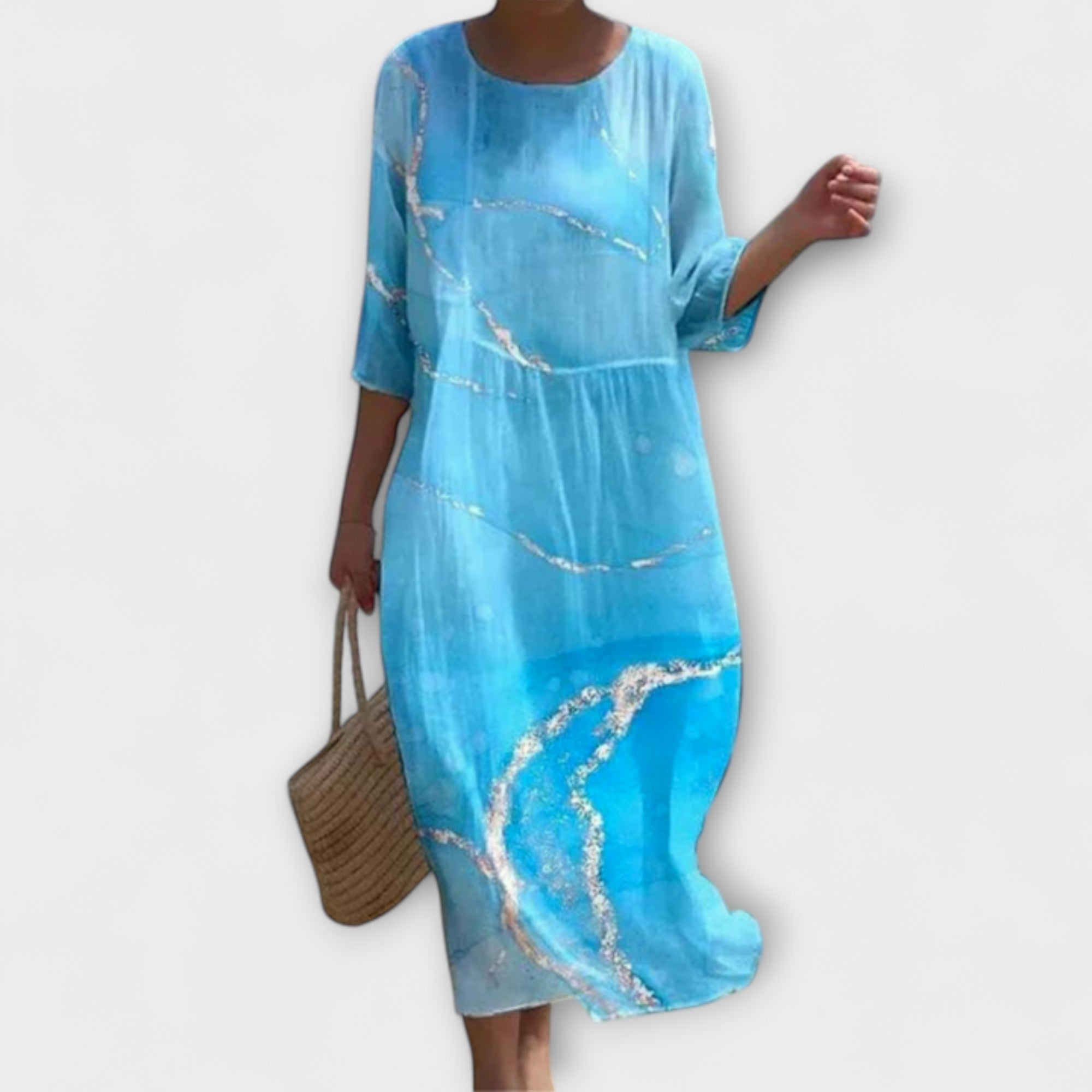 Violeta™ – Sleek Floral Maxi Dress