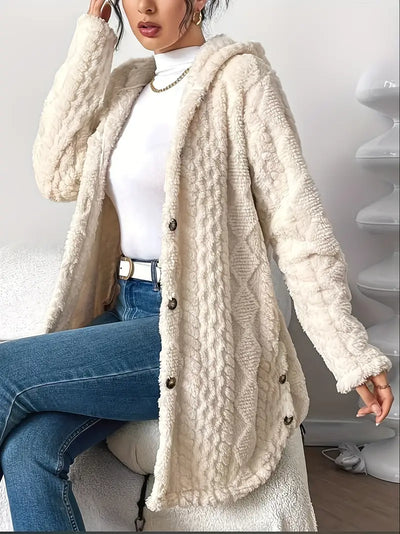 Olivia™ | Cozy Hooded Cardigan