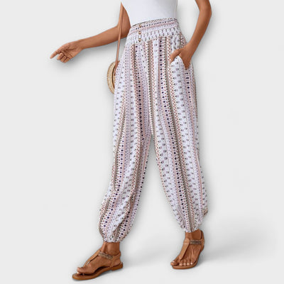 Clara | Ethnic Graphic Pants