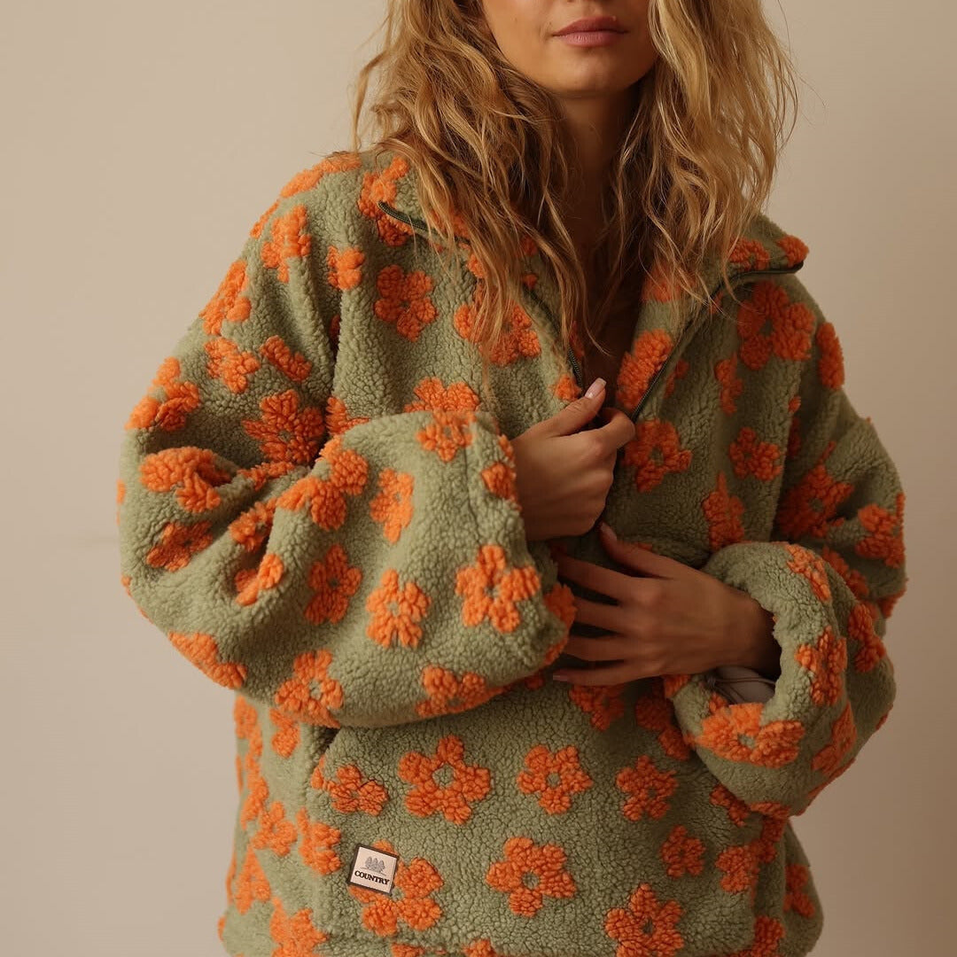 Grace™ | Bohemian Fleece Sweater