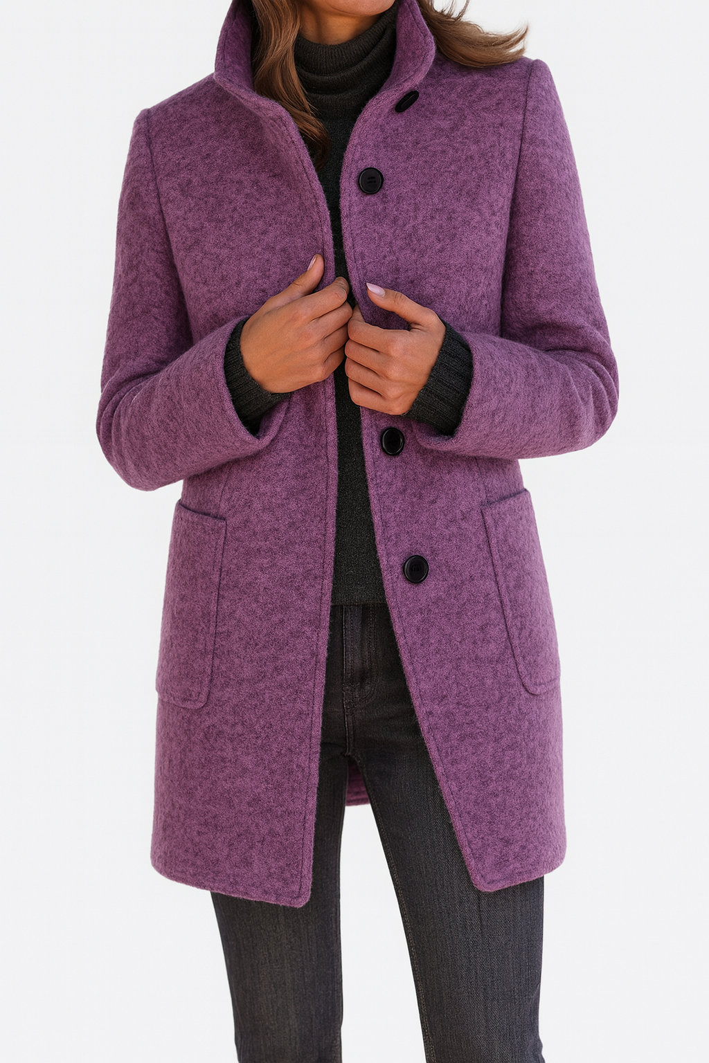 Grace™ | Women's High Collar Coat