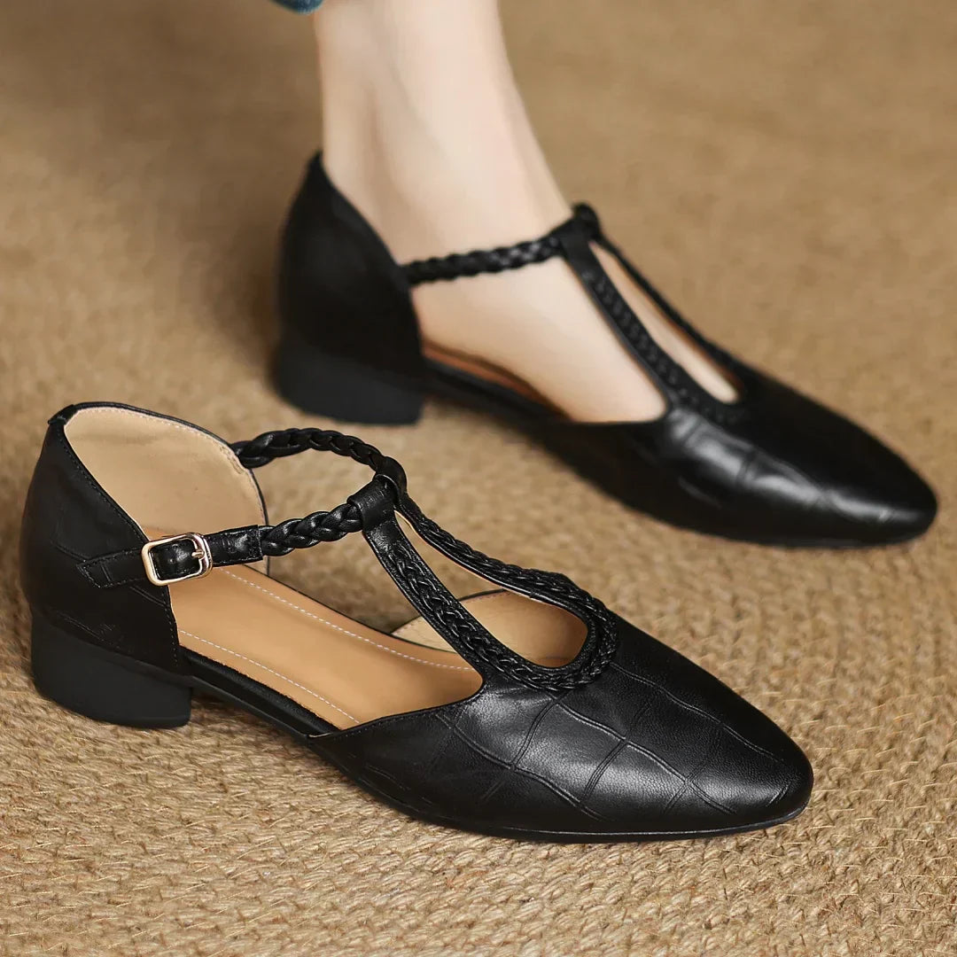 Sarah&Kate™| Kepa Leather Mary Janes