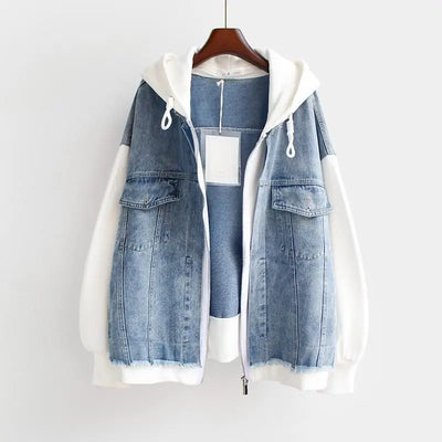 Sophia™ | Denim Hoodie Jacket