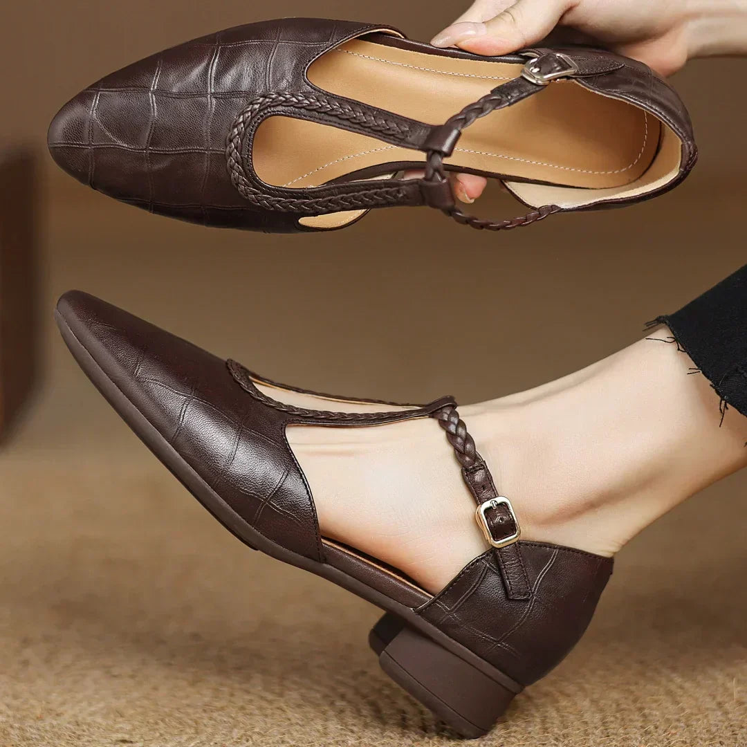 Clara | Kepa Leather Mary Janes
