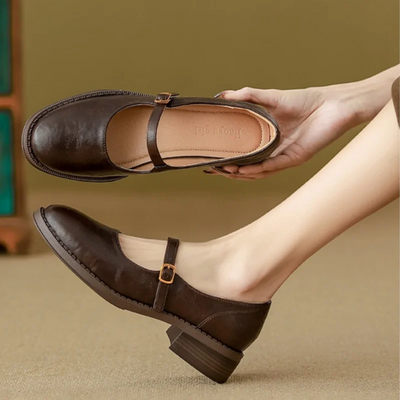 Sarah&Kate™| Classic Comfort Mary Janes Made Of Leather