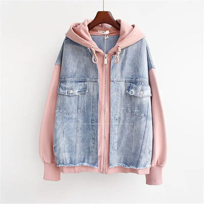 Sophia™ | Denim Hoodie Jacket