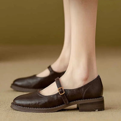Clara | Classic Comfort Mary Janes Made of Leather