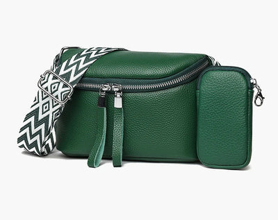 Nina | Sleek Leather Shoulder Bag