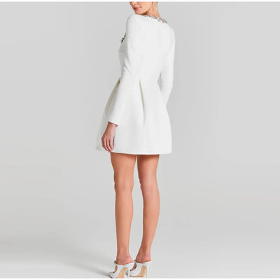 Grace™ | Velvet Crystal Dress