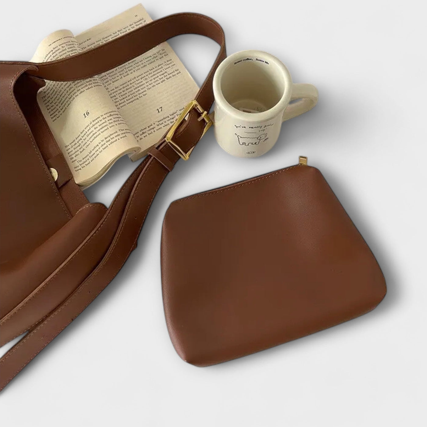 Isidore – Elegant Shoulder Bag in Leather