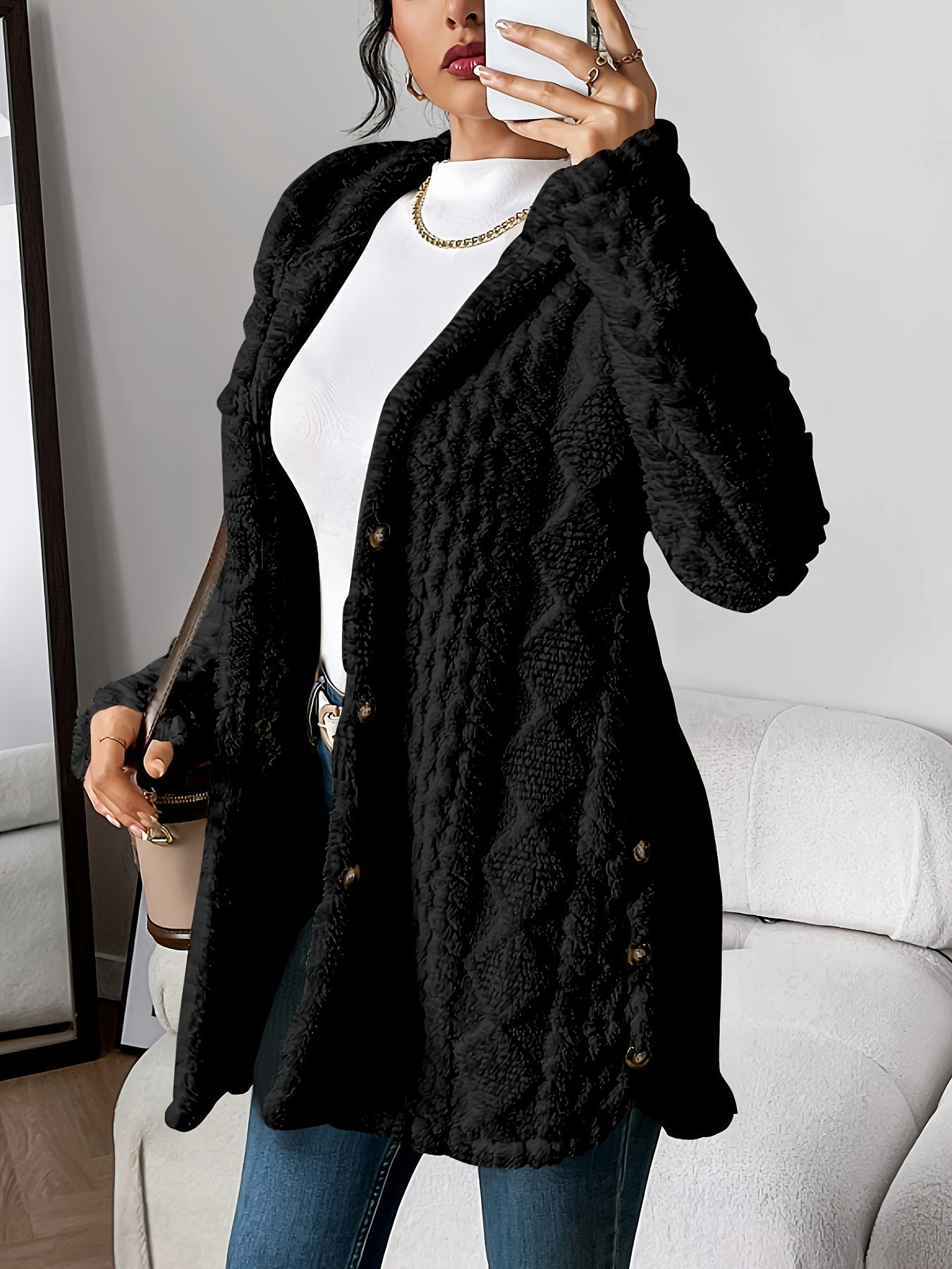 Olivia™ | Cozy Hooded Cardigan