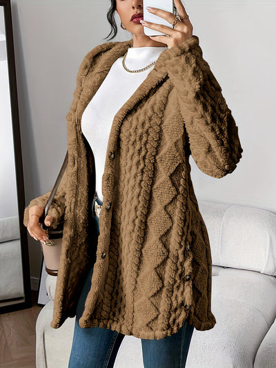 Olivia™ | Cozy Hooded Cardigan