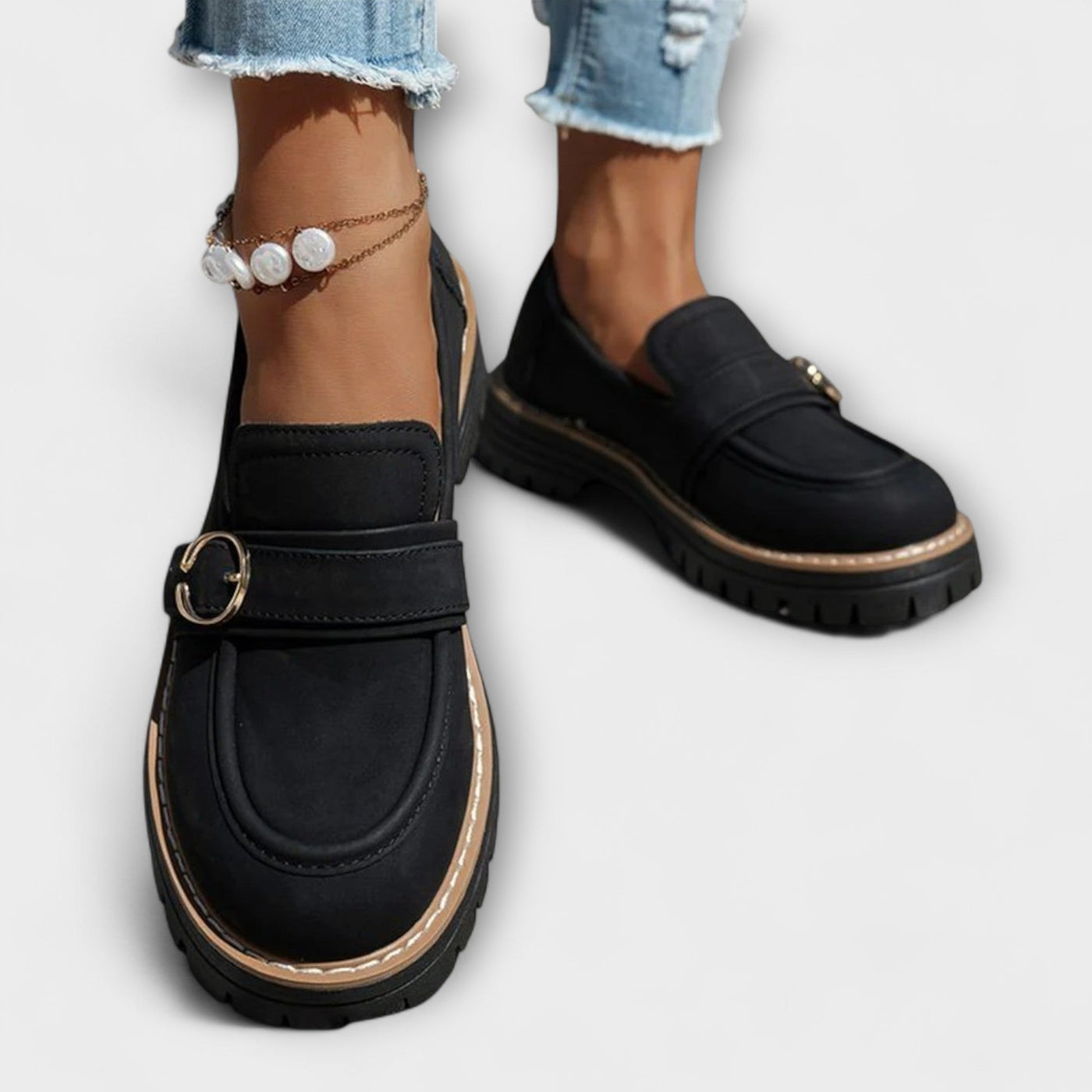 Astrid™ | Casual Loafers with Round Toe