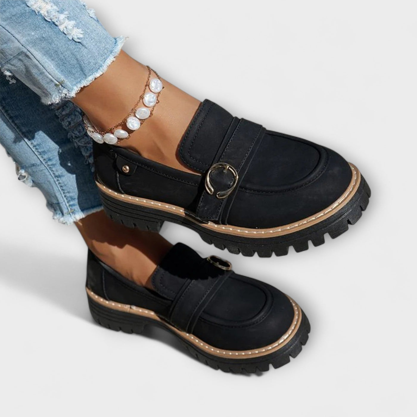 Astrid™ | Casual Loafers with Round Toe