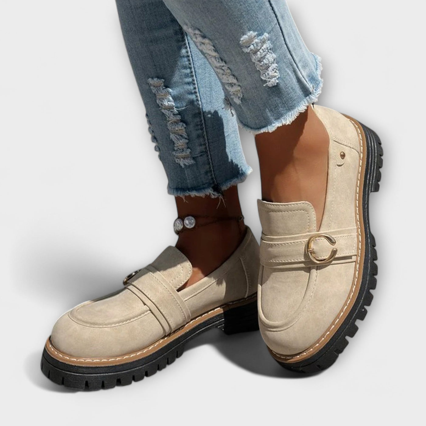 Astrid™ | Casual Loafers with Round Toe