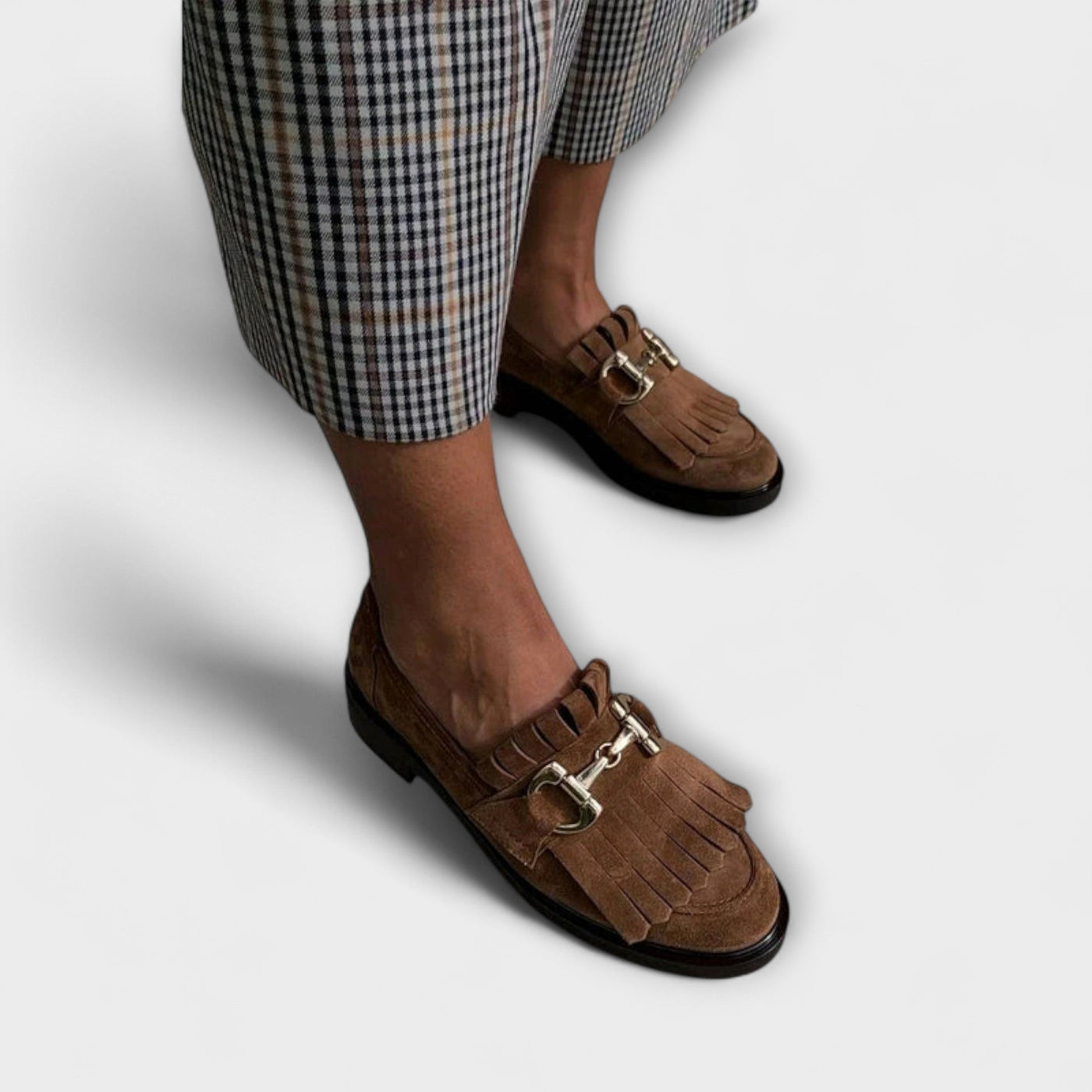 Alva™ | Brown Loafer with Round Toe