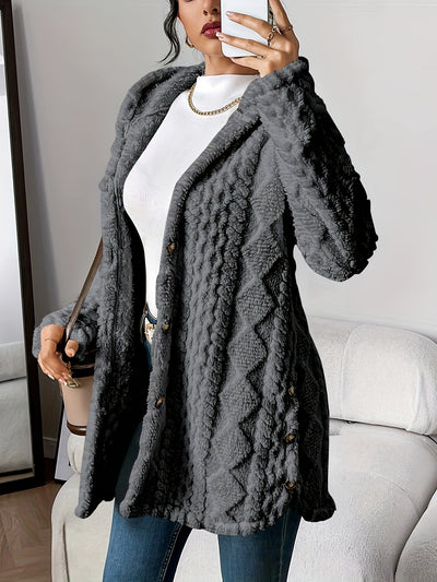 Olivia™ | Cozy Hooded Cardigan