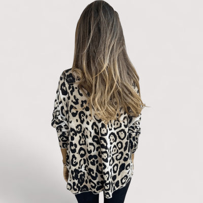 Sophia™ | Casual Leopard Print Top