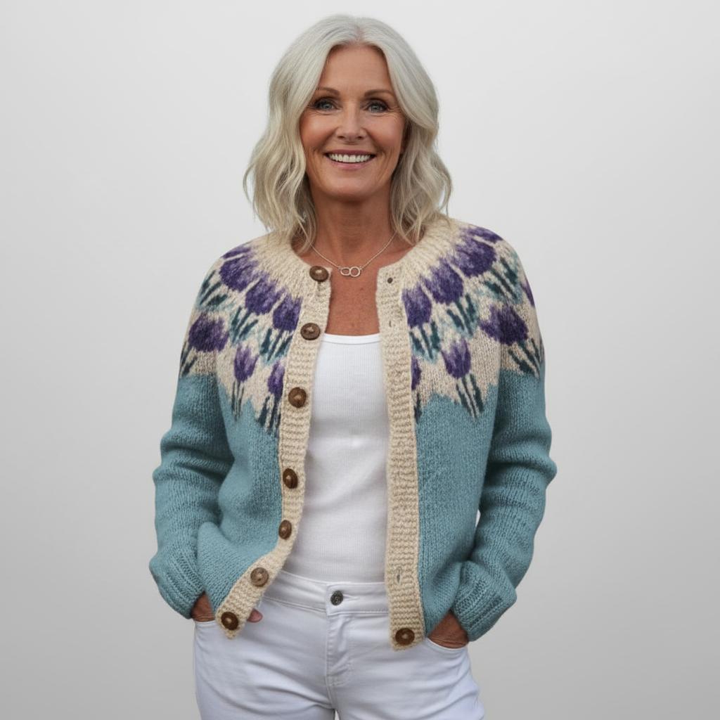 Lovisa™ | Cardigan with Floral Pattern