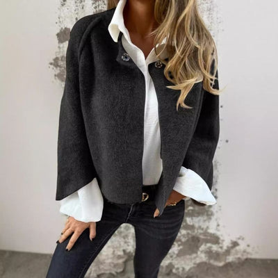 Olivia™ | Short Jacket with Chic Flared Sleeves